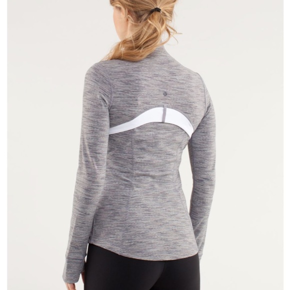 Lululemon Define Jacket Wee Are From Space Coal Fossil / White size 6 - Picture 2 of 8